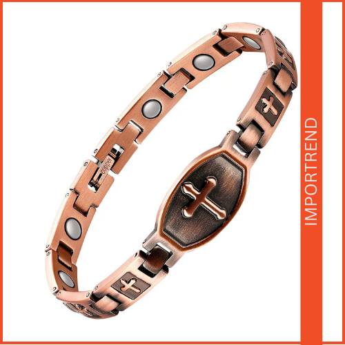 Red Copper Magnetic Bracelets for Men & Women