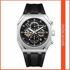 Men's Sports Quartz, Waterproof, Luminous Dial Watch