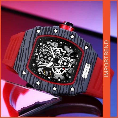 Tape Barrel Men's Watch – Bold & Stylish