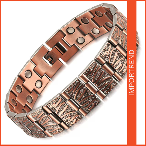 Red Copper Magnetic Bracelets for Men & Women