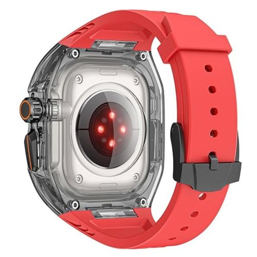 Rugged Band Shockproof PC Frame Bumper Case Compatible with Apple Watch