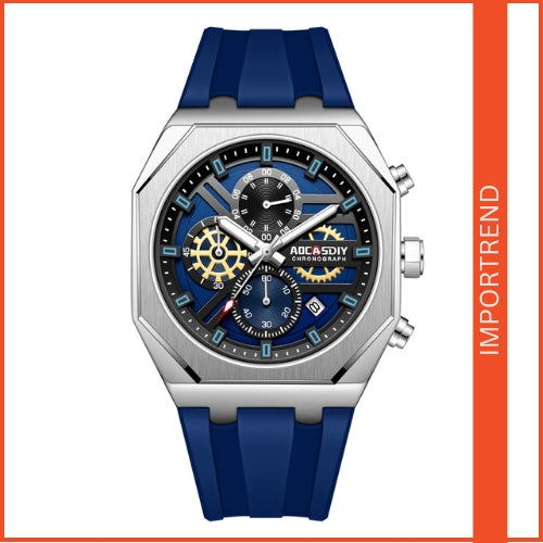 Men's Sports Quartz, Waterproof, Luminous Dial Watch