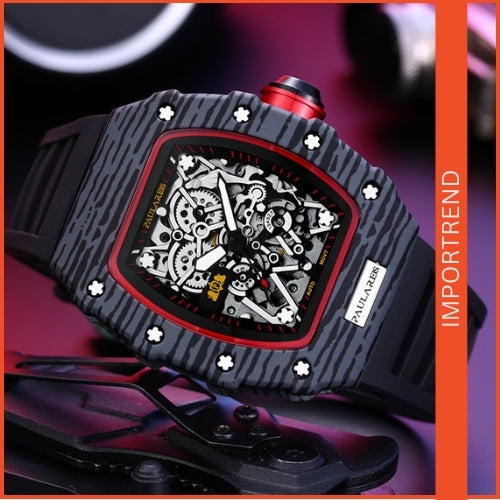 Tape Barrel Men's Watch – Bold & Stylish