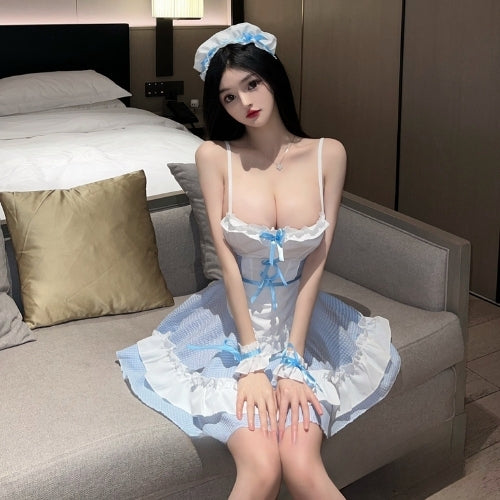 Blue Maid Outfit Princess Nightwear