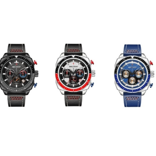 Men's Waterproof Chronograph Quartz Watch