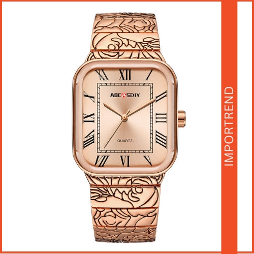 Men's Rectangle Quartz Watch