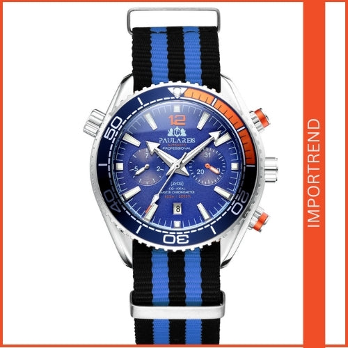 Mechanical Classic Canvas Strap Men's Watch