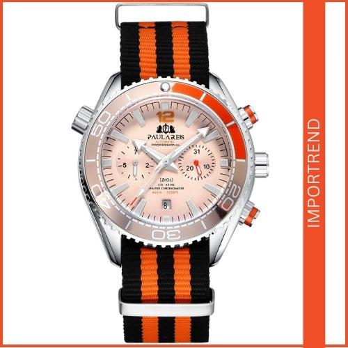 Mechanical Classic Canvas Strap Men's Watch