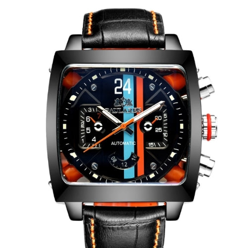 Automatic Mechanical Men's Square Watch