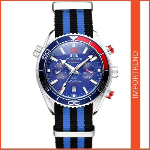 Mechanical Classic Canvas Strap Men's Watch