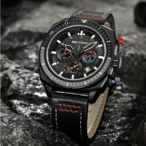 Men's Waterproof Chronograph Quartz Watch