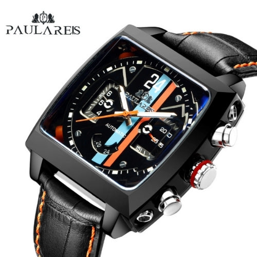 Automatic Mechanical Men's Square Watch