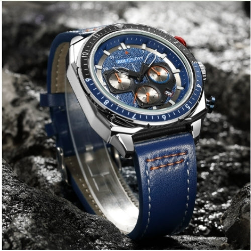 Men's Waterproof Chronograph Quartz Watch