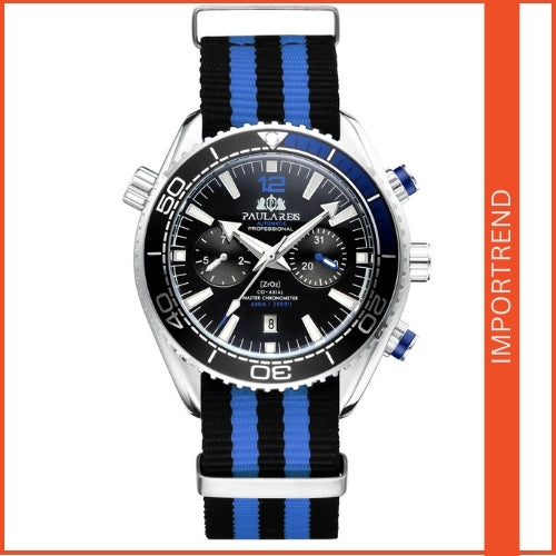Mechanical Classic Canvas Strap Men's Watch
