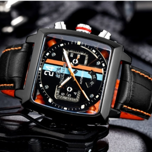 Automatic Mechanical Men's Square Watch