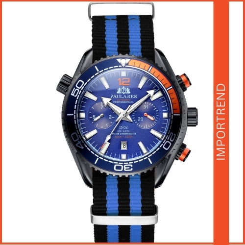 Mechanical Classic Canvas Strap Men's Watch