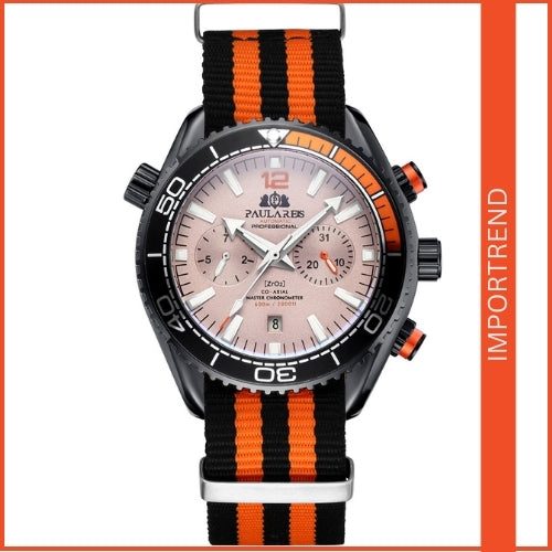Mechanical Classic Canvas Strap Men's Watch