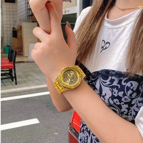 Men's Carved Fashion Steel Watch