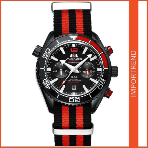 Mechanical Classic Canvas Strap Men's Watch
