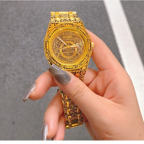 Men's Carved Fashion Steel Watch