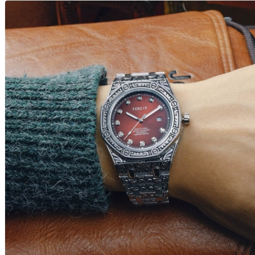 Men's Analog Quartz Multifunction Watch