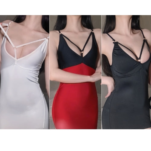 Sheer Nightgown Teasing & Easy to Take Off
