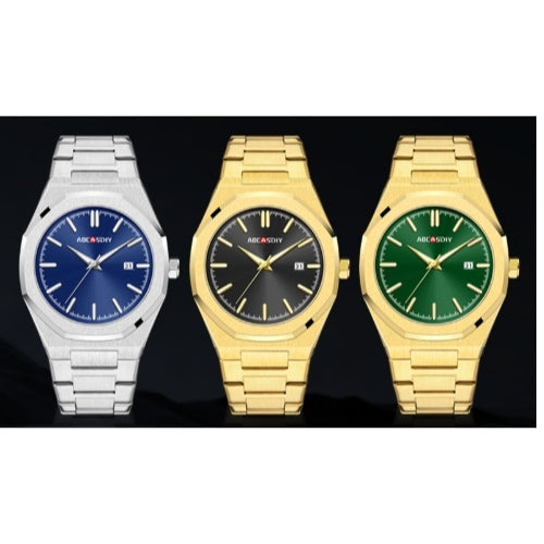 Men's Automatic Mechanical, Stainless Steel Strap Wristwatch