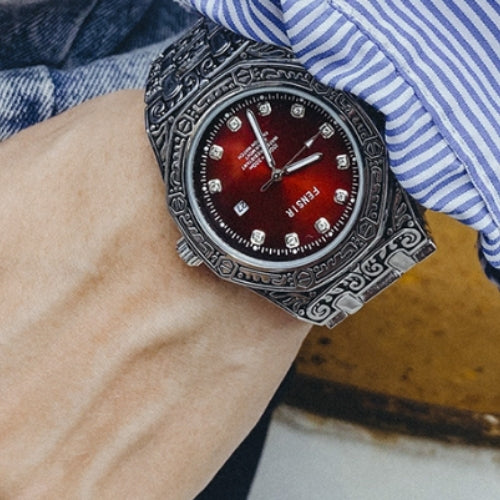 Men's Analog Quartz Multifunction Watch