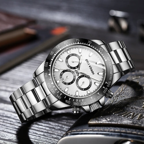 Men's Multifunction Luminous Quartz Watch