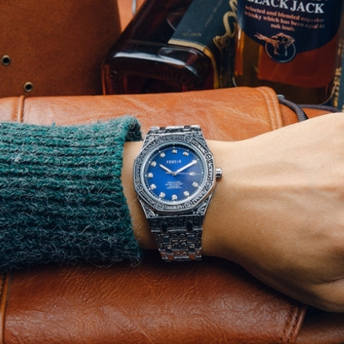 Men's Analog Quartz Multifunction Watch