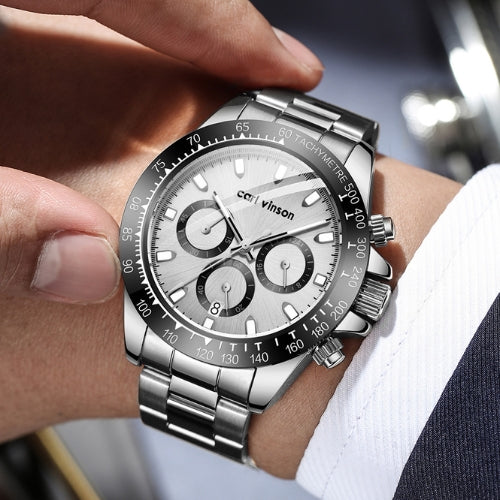 Men's Multifunction Luminous Quartz Watch