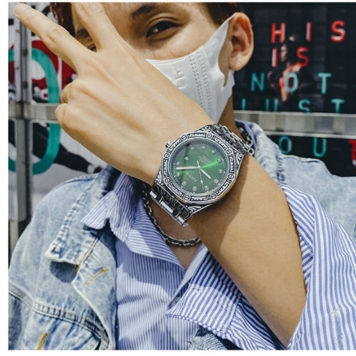 Men's Analog Quartz Multifunction Watch