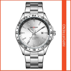 Men's Waterproof Quartz Watch - Luminous Student Watch