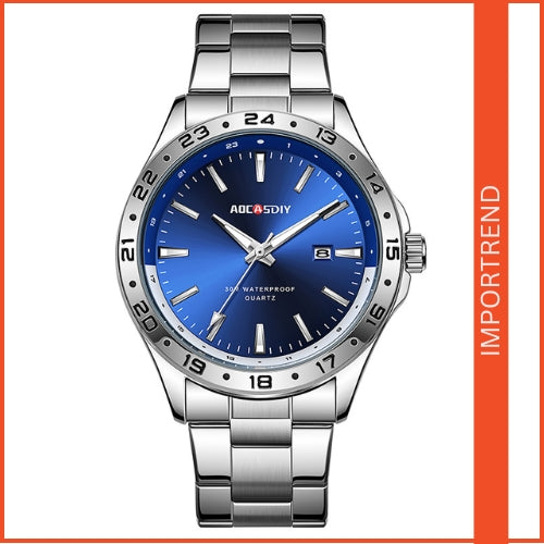 Men's Waterproof Quartz Watch - Luminous Student Watch