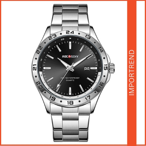 Men's Waterproof Quartz Watch - Luminous Student Watch