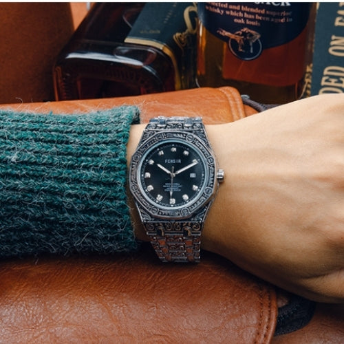 Men's Analog Quartz Multifunction Watch