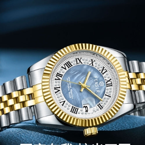 Men's Business Stainless Steel Quartz Watch