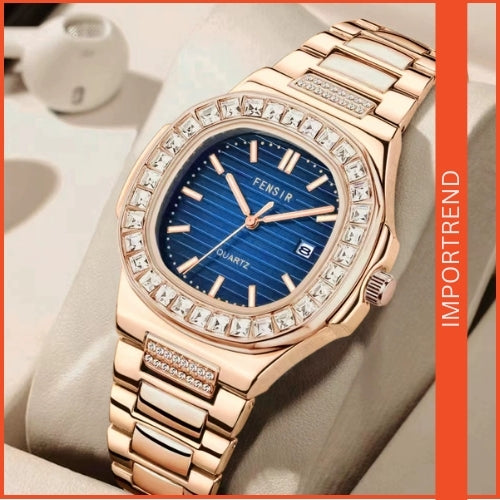 Full Diamond Men's Wristwatch