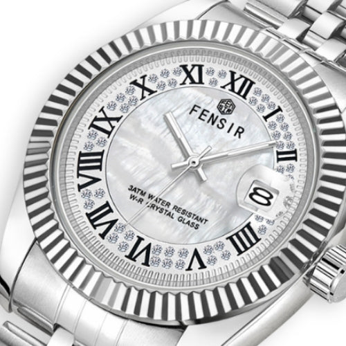 Men's Business Stainless Steel Quartz Watch