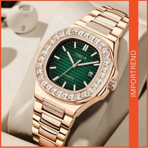 Full Diamond Men's Wristwatch