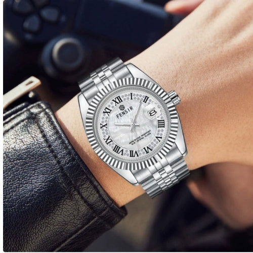 Men's Fashion Diamond Quartz Watch