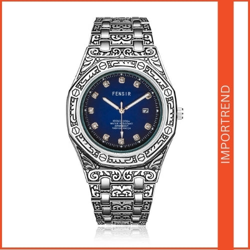 Men's Analog Quartz Multifunction Watch