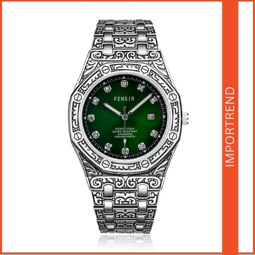 Men's Analog Quartz Multifunction Watch