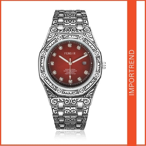 Men's Analog Quartz Multifunction Watch