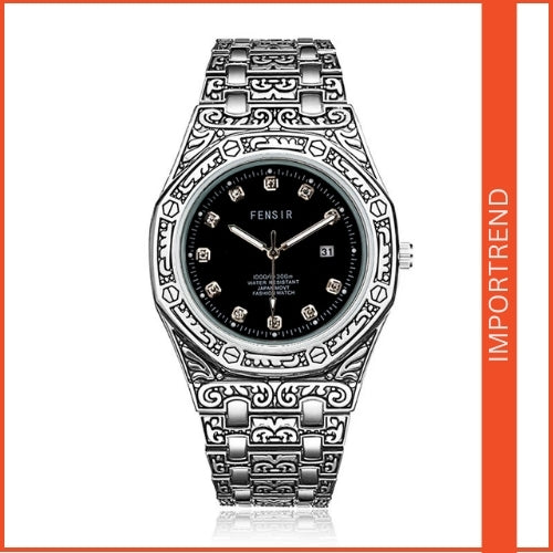 Men's Analog Quartz Multifunction Watch