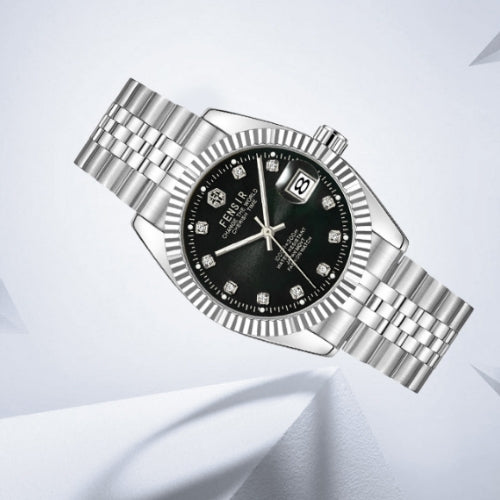 Men's Fashion Diamond Quartz Watch