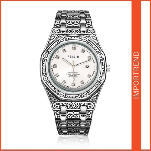 Men's Analog Quartz Multifunction Watch