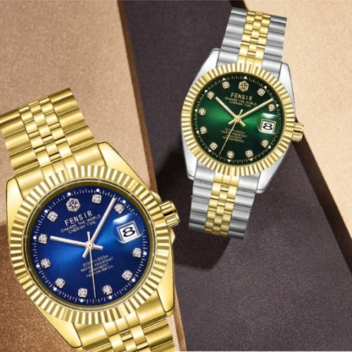 Men's Fashion Diamond Quartz Watch