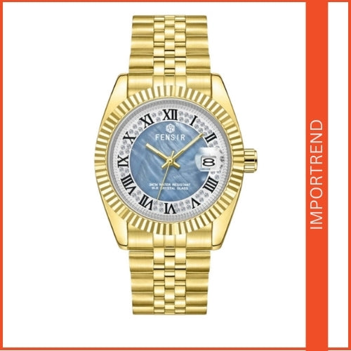 Men's Business Stainless Steel Quartz Watch