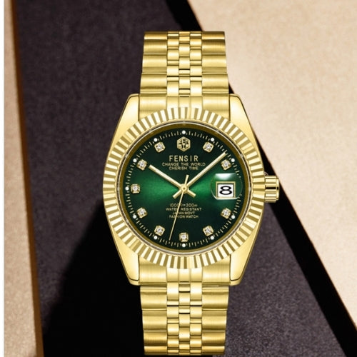 Men's Fashion Diamond Quartz Watch
